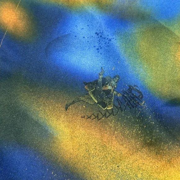 Ecko Unlimited Yellow and Blue Graphic Shirt - Picture 8 of 12